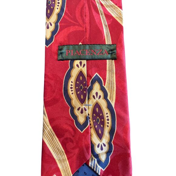 Lot of 5 Silk Ties, Nordstrom, Placenza, Italy, EUC - Picture 6 of 6